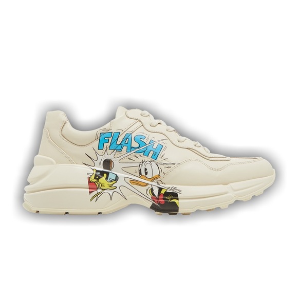 Disney Cream Sneakers - Picture 1 of 2